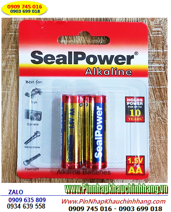 SealPower LR6/AM3, Pin tiểu AA 1.5v alkaline SealPower LR6/AM3 chính hãng _Xuất xứ China 